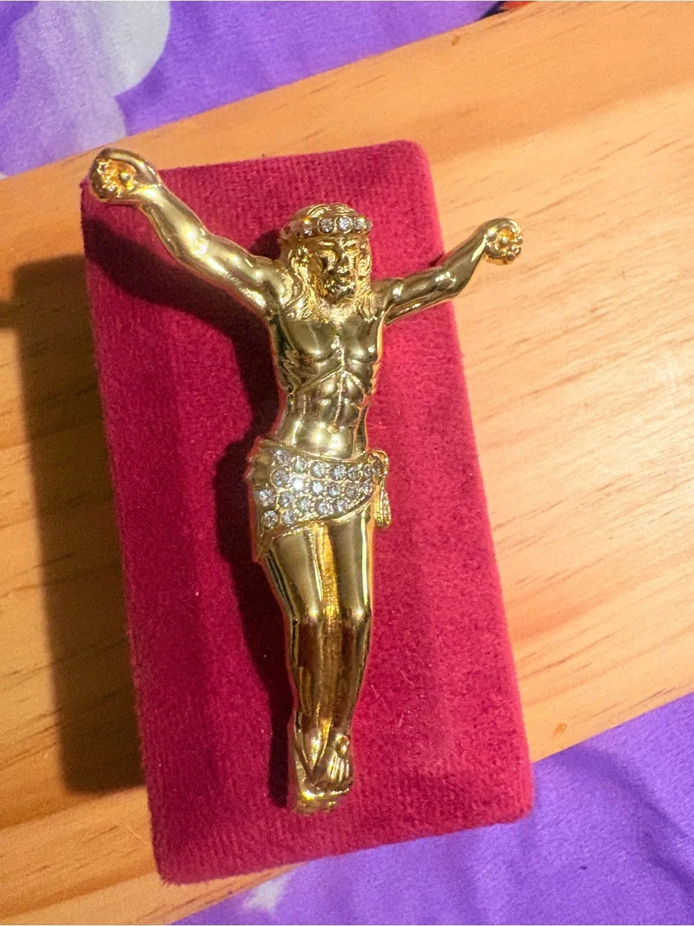 316L Stainless steel Jesus pendant 65*85mm